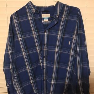 Columbia XL Long Sleeve Button down
